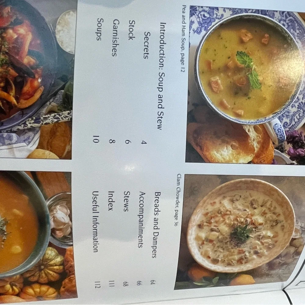 2 Step by Step Cookbooks Soups and Stews and Cooking Italian Cookbooks
